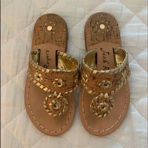 Jack Rogers kids. Excellent condition. Only worn once. Size 10.